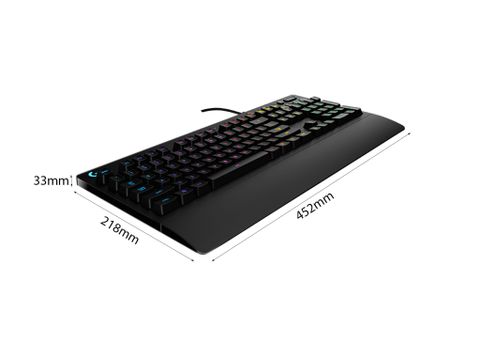  Bàn Phím Giả Cơ Logitech G213 Prodigy RGB Gaming (Đen) 