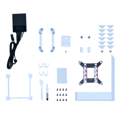  Tản nhiệt nước LianLi HydroShift LCD 360TL | White, fan viền ARGB 