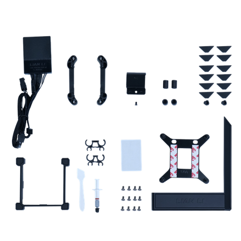  Tản nhiệt nước LianLi HydroShift LCD 360TL | Black, fan viền ARGB 