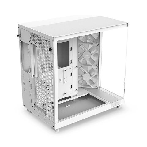  Thùng máy Case NZXT H6 Flow RGB (Black/ White) 