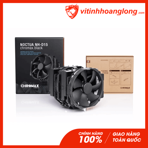  Tản nhiệt khí CPU Noctua NH-D15 Chromax Black Air Cooling 