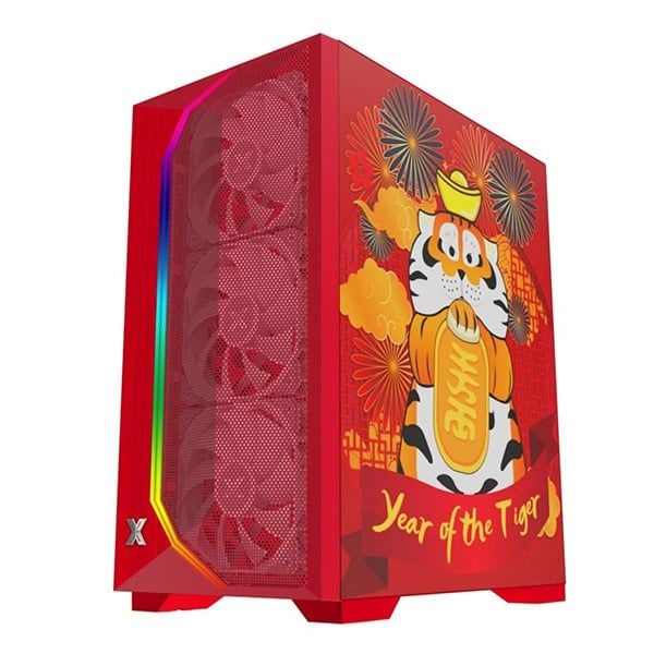  Thùng máy Case Xigmatek Gemini II EN49011 Year OF The Tiger 3 Fan 