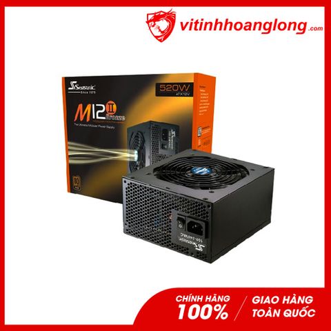  Nguồn máy tính Seasonic M12II-520 520W EVO 80 Plus Bronze 