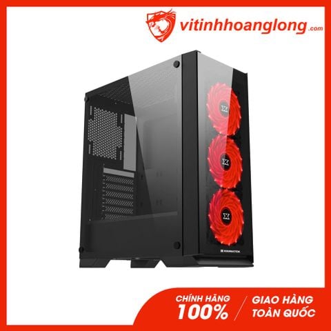  Vỏ Case máy tính Xigmatek Sirocon III (EN43880) (Tặng 3 Fan Led) 