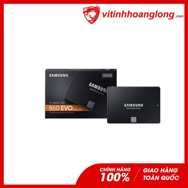 Ổ cứng SSD Samsung 500G 860 EVO Sata III 6Gb/s MLC (MZ-76E500B/EU)