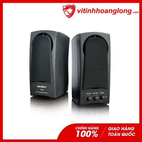 Loa Soundmax A-150 2.0 PC Đen