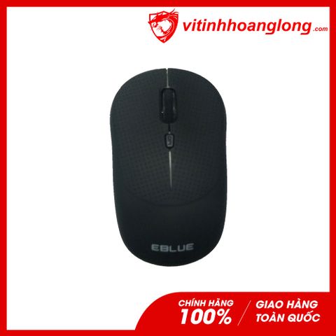  Chuột văn phòng không dây E-Blue EMS816B (Đen) 