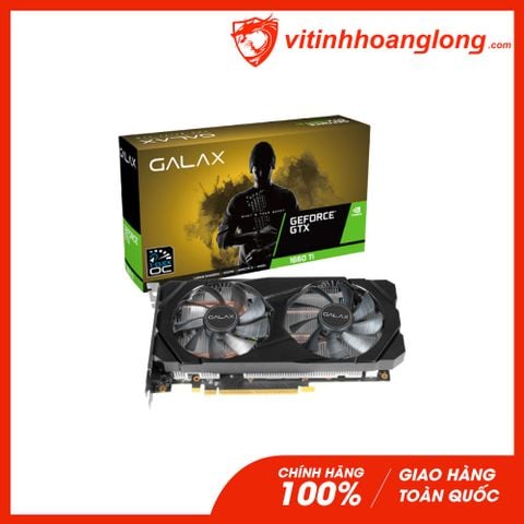  Card màn hình VGA Galax GTX 1660Ti 6GB GDDR6 (1-Click OC) 