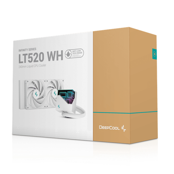  Tản Nhiệt Nước CPU Deepcool LT520 White High - Performance | Nhập khẩu 