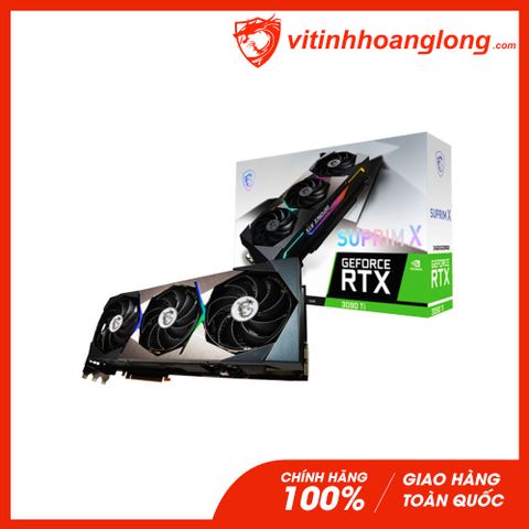  Card màn hình VGA Msi RTX 3090TI Suprim X 24GB 3 Fan 