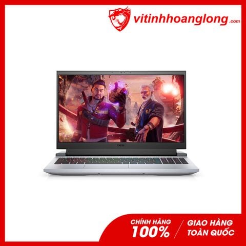  Laptop Dell Gaming G15 5515 (P105F004CGR): AMD R5-5600H, RTX 3050 4G, Ram 8G, SSD NVMe 256G, Win11 | OfficeHS21, Led Keyboard, 15.6 inch FHD 120Hz (Phantom Grey) 