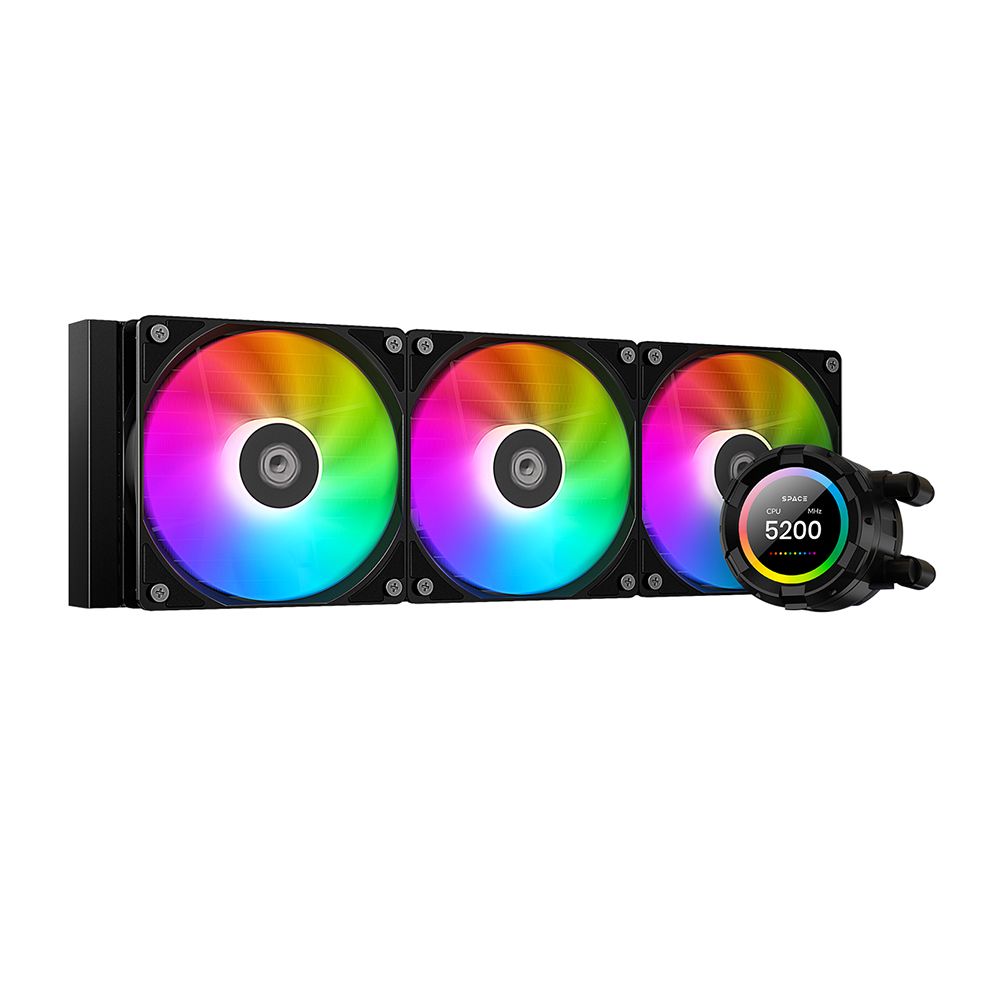  Tản nhiệt nước ID-Cooling Space SL360 XE LCD ARGB - Black 