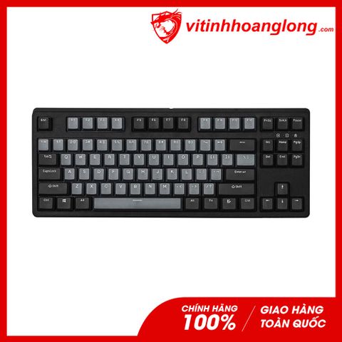  Bàn Phím Cơ E-Dra EK387 Pro Cherry Red Switch TKL (Đen) 