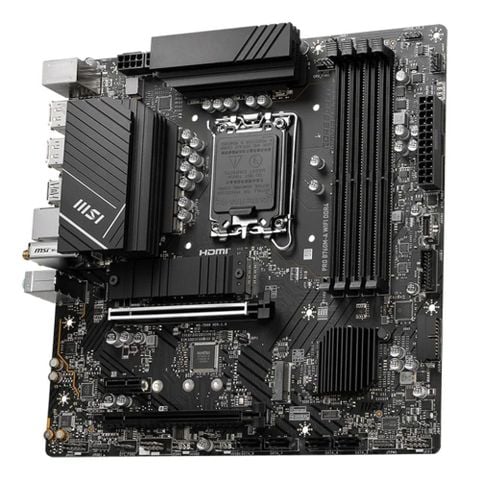  Mainboard MSI PRO B760M-A Wifi DDR4 (Socket 1700, M ATX, 4 khe ram) 