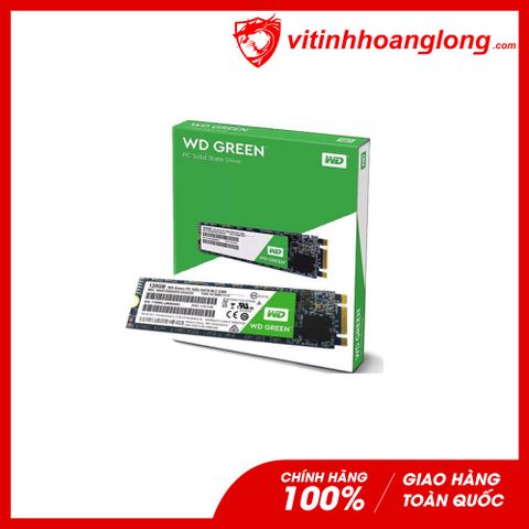  Ổ cứng SSD WD Western Digital 120G Green M.2 Sata 6Gb/s TLC (WDS120G2GOB) 