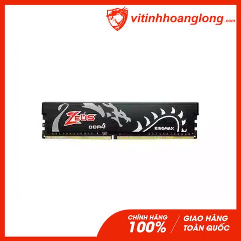  Ram PC DDR4 Kingmax 16GB Bus 3200 tản nhiệt thép Zeus 