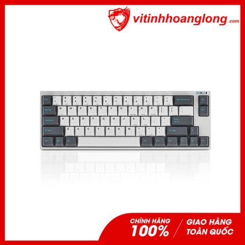  Bàn Phím Cơ Leopold White Dark Gray Silent Red Switch 