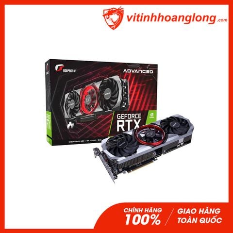  Card màn hình VGA Colorful RTX 3090 24GB GDDR6X iGame Advanced-V (iGame GeForce RTX 3090 Advanced-V) 