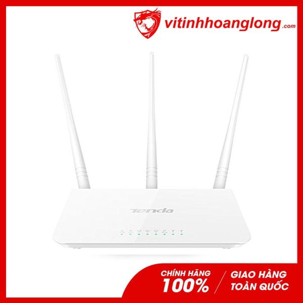 Bộ router phát wifi Tenda F3 300Mbps - 3 Anten