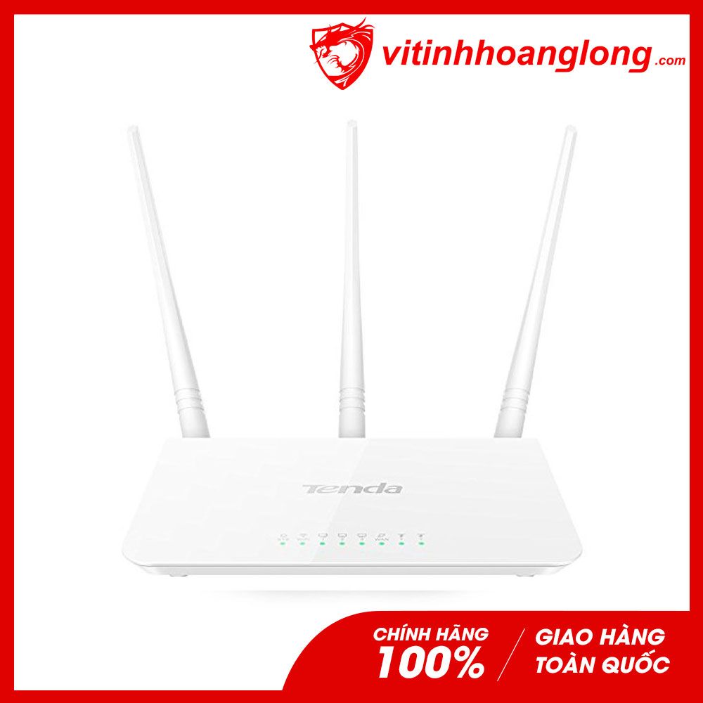 Bộ router phát wifi Tenda F3 300Mbps - 3 Anten