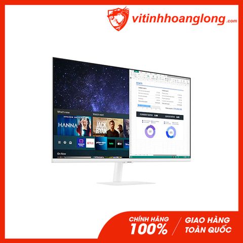  Màn hình máy tính Samsung 32 Inch Smart Monitor LS32AM501NEXXV FHD VA 60Hz 8ms 