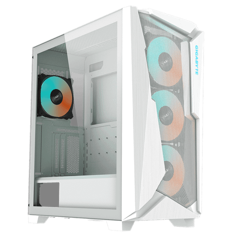  Thùng máy Case GIGABYTE C301 Glass White 