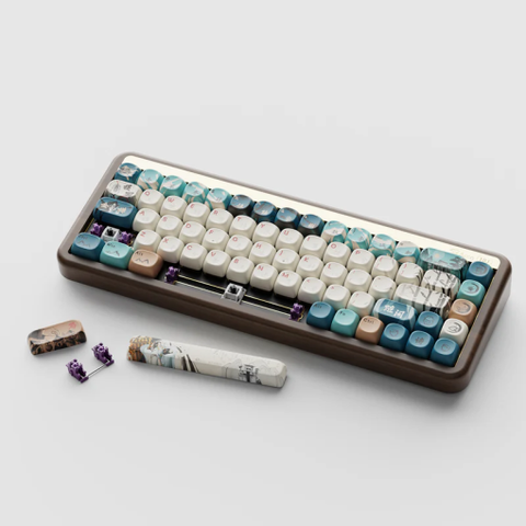  Bàn phím cơ AKKO MU01 Joy of Life (Hotswap,RGB / Multi-Modes/ Switch V3 Piano Pro) 