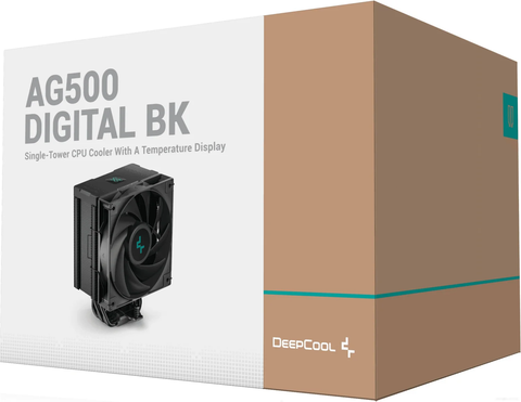  Tản nhiệt khí Deepcool AG500 Digital - Đen, nhập khẩu 
