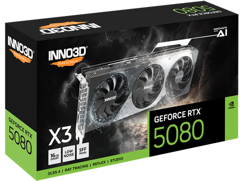  Card Màn Hình INNO3D GeForce RTX 5080 X3 16GB GDDR7 