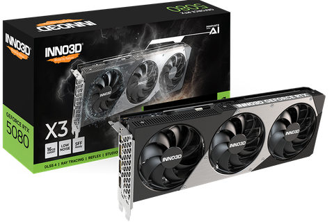  Card Màn Hình INNO3D GeForce RTX 5080 X3 16GB GDDR7 