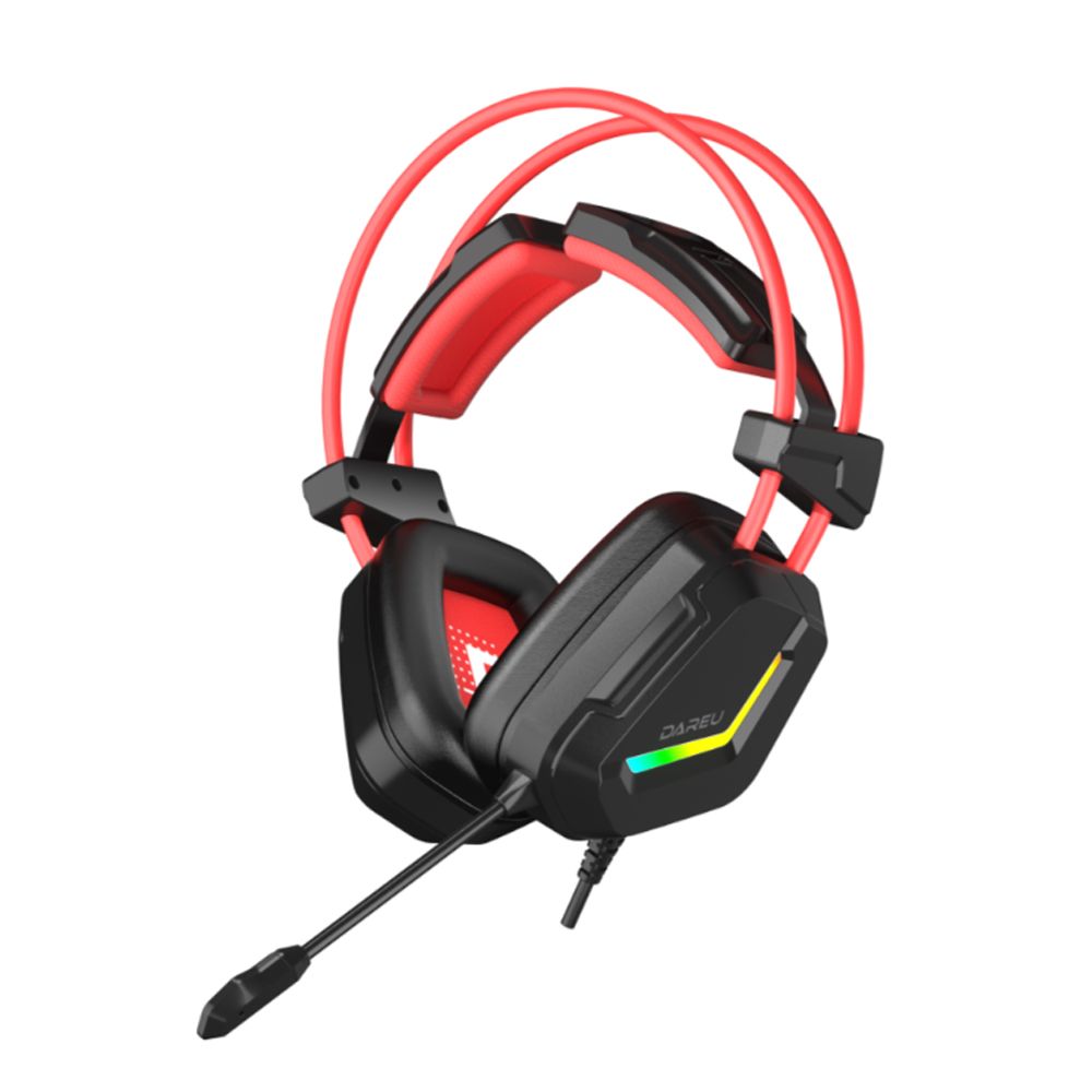  Tai nghe Gaming DareU EH733 - Đen, RGB 