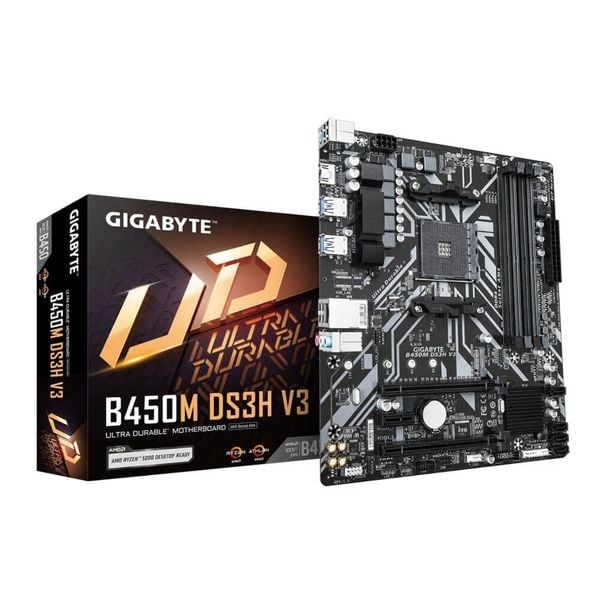  MAIN B450M GIGABYTE DS3H V3 D4 NEW 