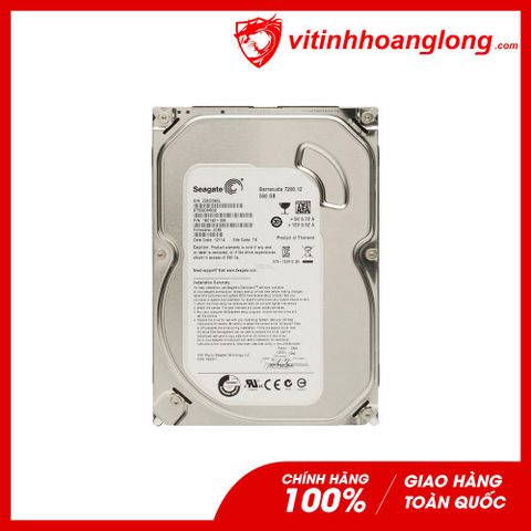  Ổ cứng HDD Seagate 500G Renew (No Model) 