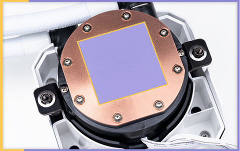 Tản nhiệt nước VALKYRIE Merlin V240 - Trắng tím 