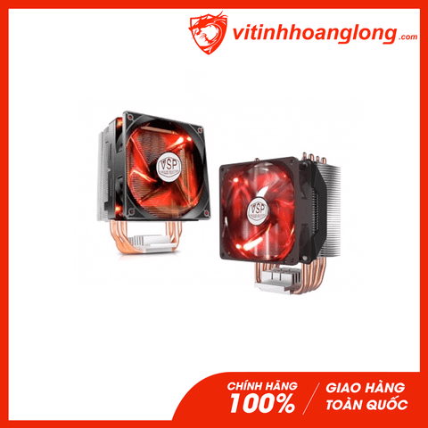  Tản nhiệt khí CPU VSP T400i Led Red 