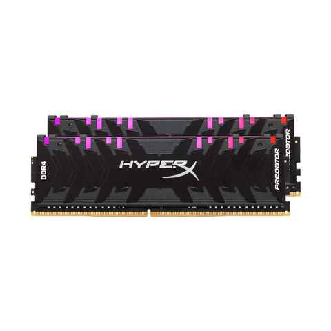  Ram PC máy bàn Kingston HyperX Predator RGB 32GB 3200MHz DDR4 (16GBx2) HX432C16PB3AK2/32 