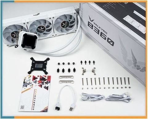  Tản nhiệt nước Valkyrie B360 ARGB - White 
