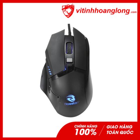  Chuột máy tính Bosston M720 Gaming RGB (Đen) 