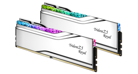  Ram GSkill Trident Z5 Royal 64GB | 32GB x 2, DDR5, 6400Mhz (F5-6400J3239G32GX2-TR5S) 