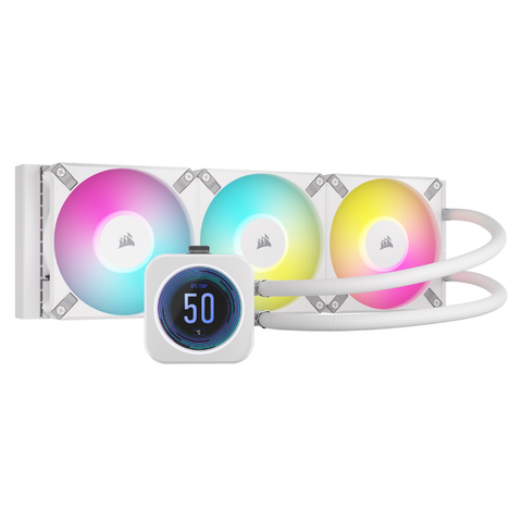  Tản nhiệt nước Corsair H150i ELITE LCD XT White (CW-9060077-WW) 
