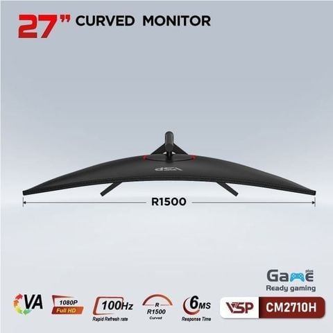  Màn hình VSP CM2710H | 27 inch Full HD VA 100Hz 6ms cong 