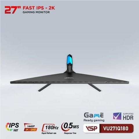  Màn hình VSP VU271Q180 | 27 inch 2K Fast IPS 180Hz 0.5ms 