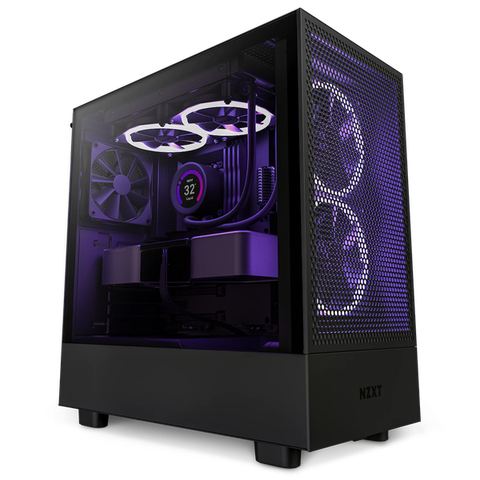  Thùng máy Case NZXT H5 Flow Black/ White RGB 
