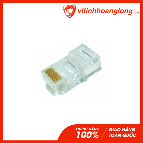 Bịch đầu mạng Dintek Rj45 6E mạ vàng (100c/bịch)