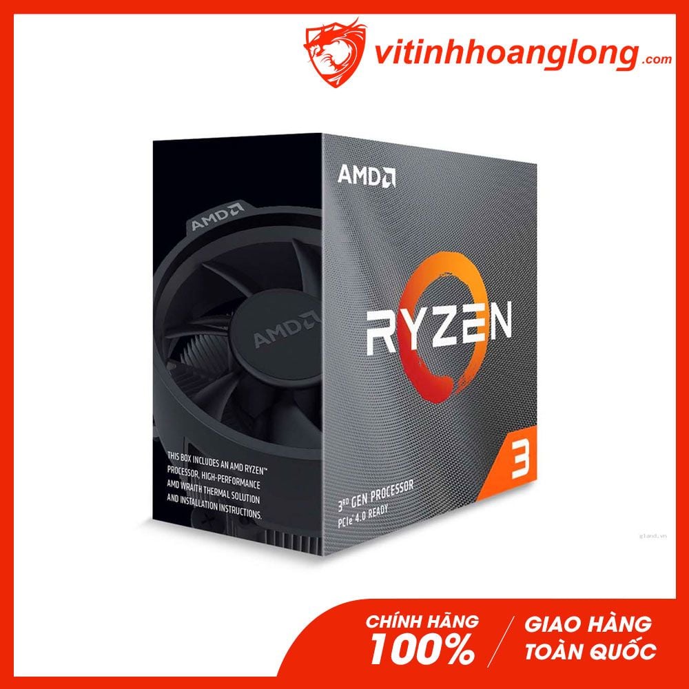 CPU AMD RYZEN 5 3500X (3.6GHz Up to 4.1GHz, AM4, 6 Cores 6 Threads)