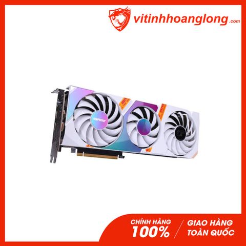  Card màn hình VGA Colorful RTX 3060Ti 8GB GDDR6 iGame Ultra White OC-V V2 LHR (iGame GeForce RTX 3060 Ti Ultra W OC LHR-V) 