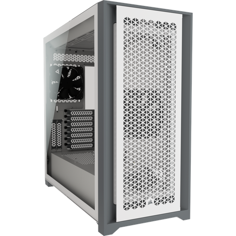  Thùng máy Case Corsair 5000D AirFlow Tempered Glass White | Mid Tower, ATX, Sẵn 2 fan không led 