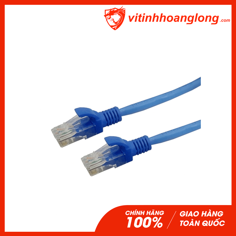 Cáp mạng AD-Link UTP CAT 5E 3M Xanh Dương (Tính 1m)
