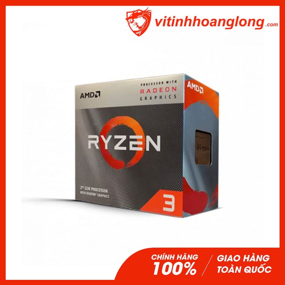 CPU AMD RYZEN 3 2300X (3.5GHz Up to 4.0GHz, AM4, 4 Cores 4 Threads)