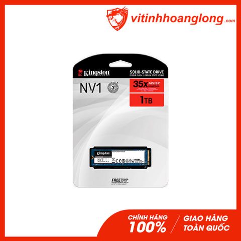  Ổ cứng SSD Kingston 1TB NV1 M.2 NVMe PCIe Gen3x4 (SNVS/1000G) 